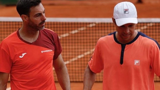 El argentino Zeballos se metió en semifinales de dobles del Masters de Roma
