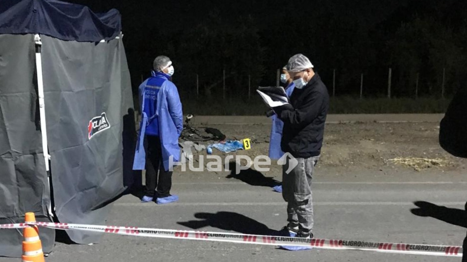Investigan muerte de un hombre en bicicleta