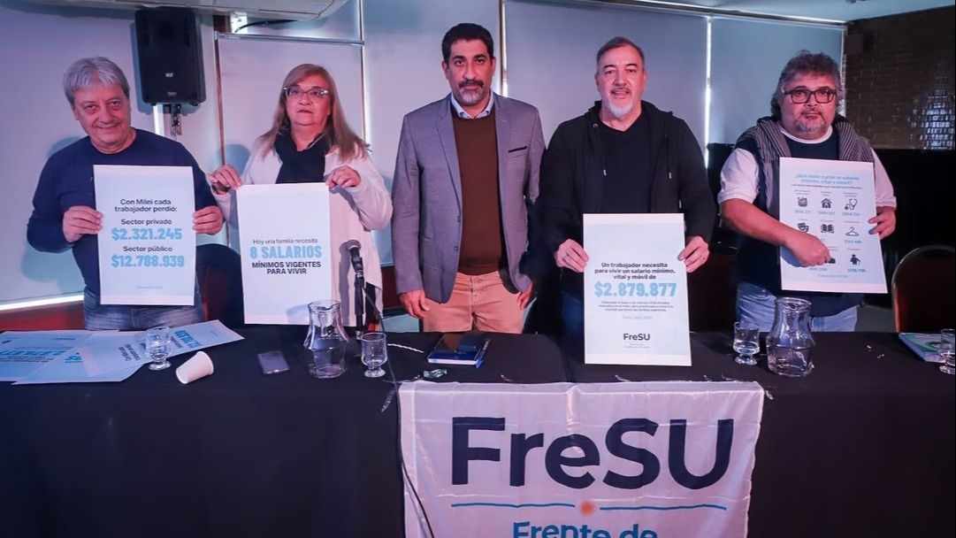 Gremios reclaman un salario mínimo vital y móvil de $2.879.877.