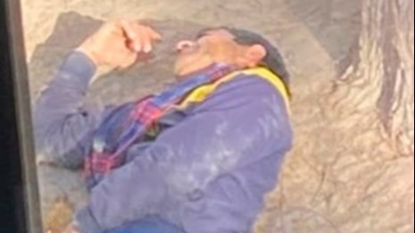 Un hombre terminó tirado en la calle tras ir en bici borracho con 2,34 g/l