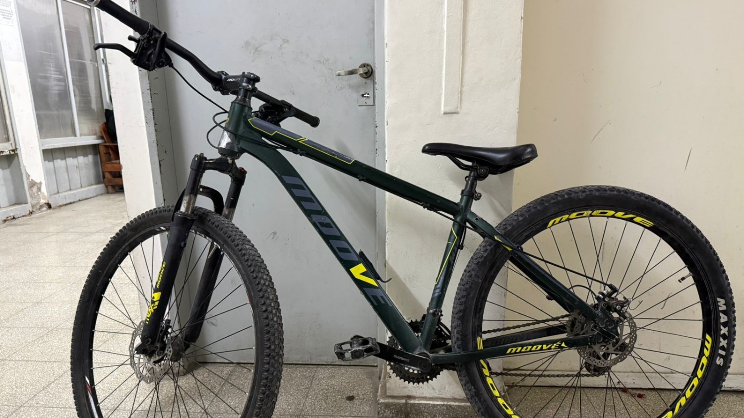 Recuperaron una bicicleta robada durante un control policial