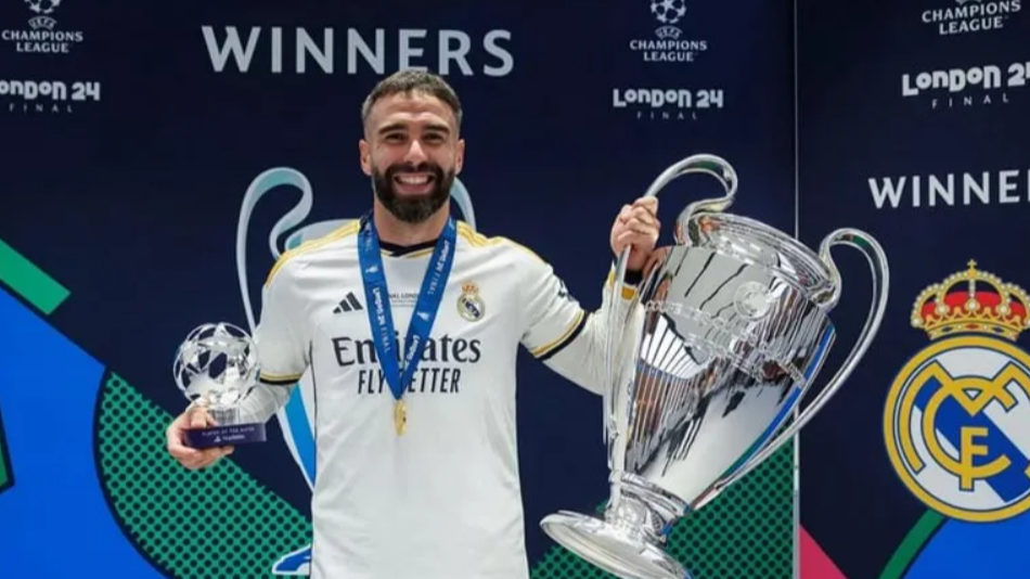 Carvajal se va libre del Real Madrid tras ganar 27 títulos