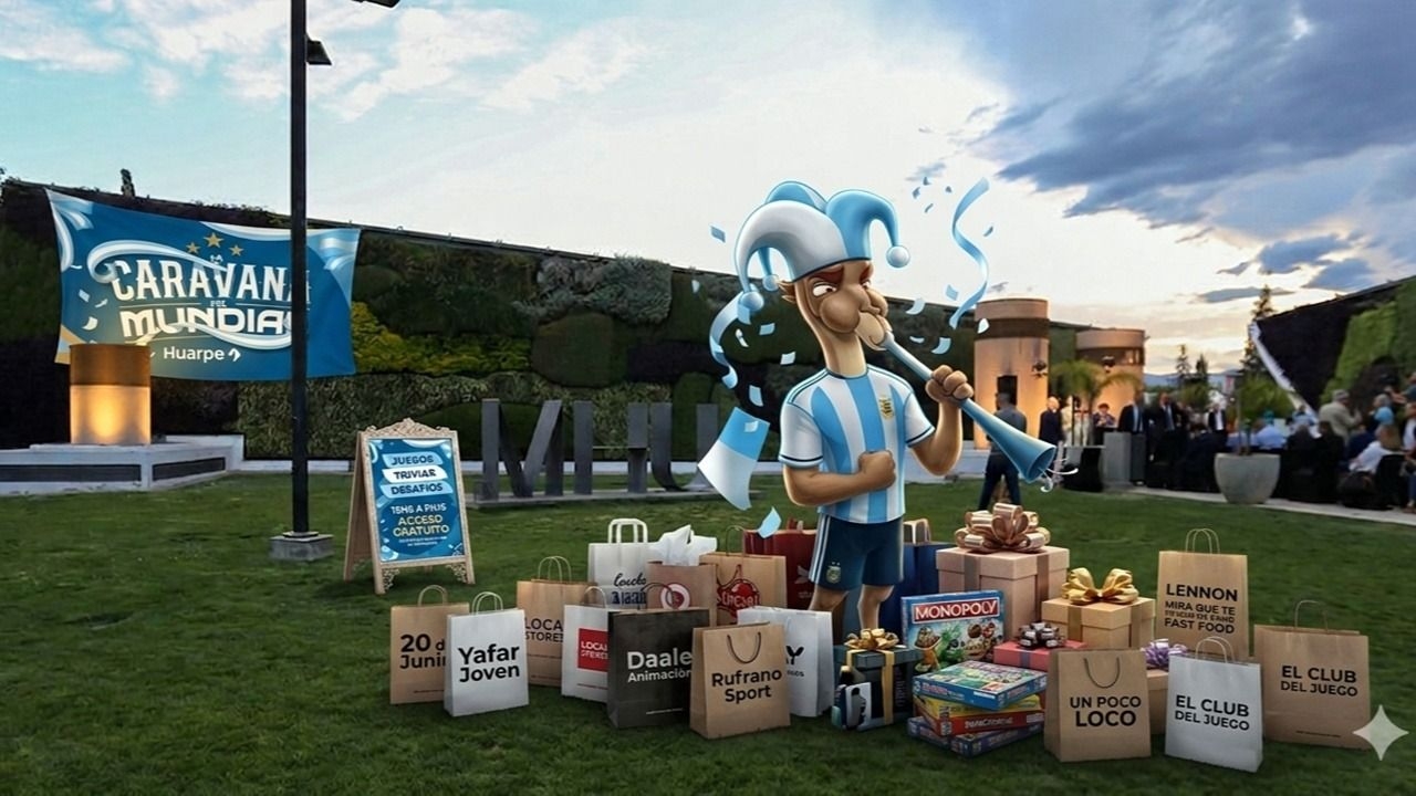 La Caravana del Mundial une la pasión por la Selección y la solidaridad con Valle Fértil