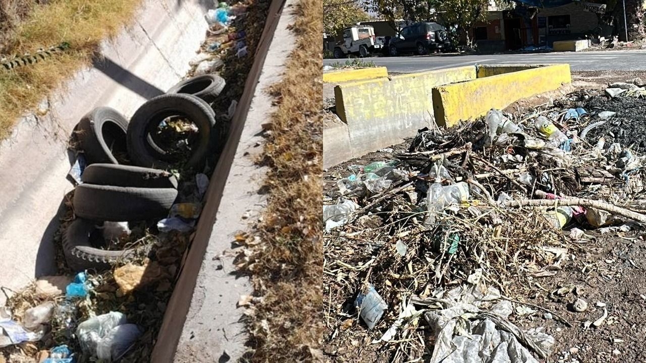 Reclamo vecinal por un canal tapado de basura que inundó seis casas