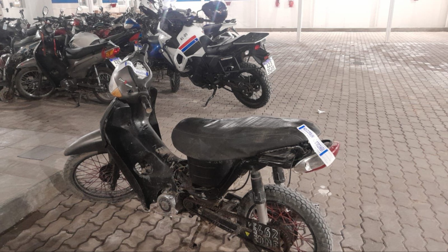 Encontraron una moto robada en La Rioja hace 14 años
