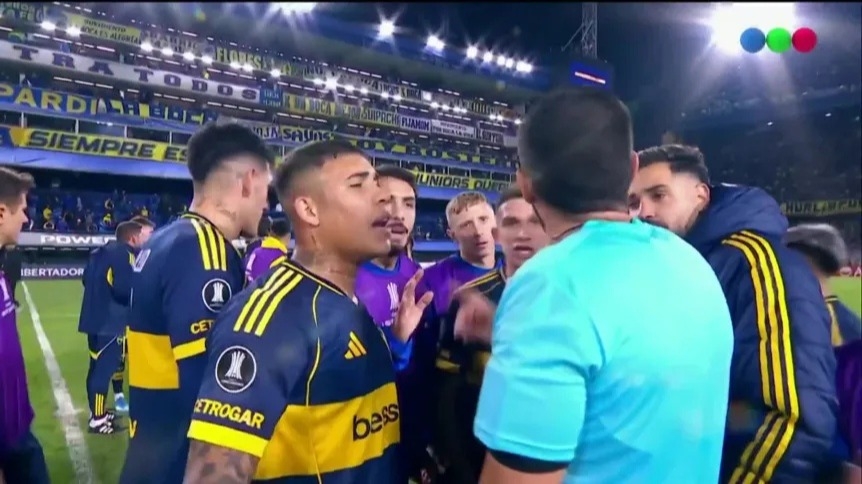 Conmebol reveló los audios del VAR tras el empate de Boca y Cruzeiro