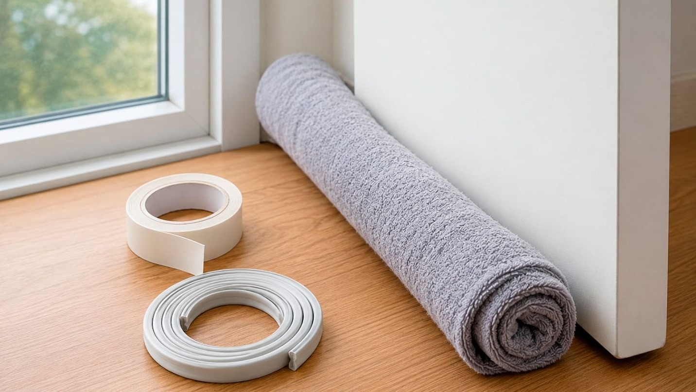Cómo aislar puertas y ventanas del frío con trucos caseros virales
