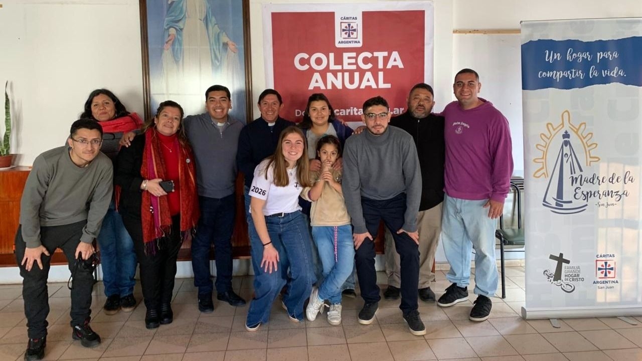 Cáritas San Juan lanzó su colecta anual para ayudar a los necesitados