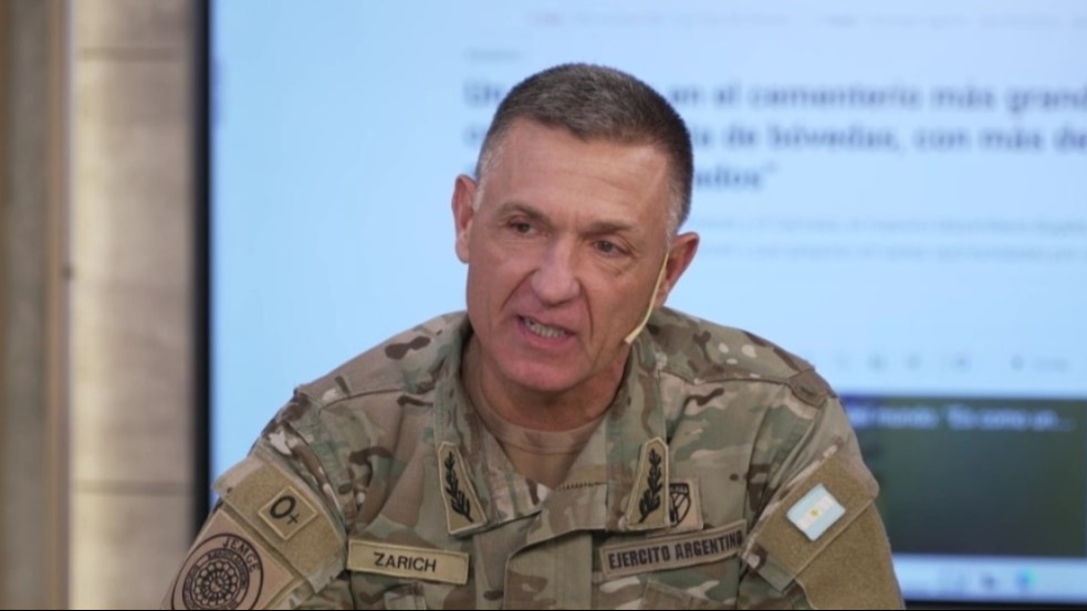 Oscar Zarich, jefe del Ejército: “Siempre se espera más presupuesto, pero con lo asignado sabemos qué hacer"