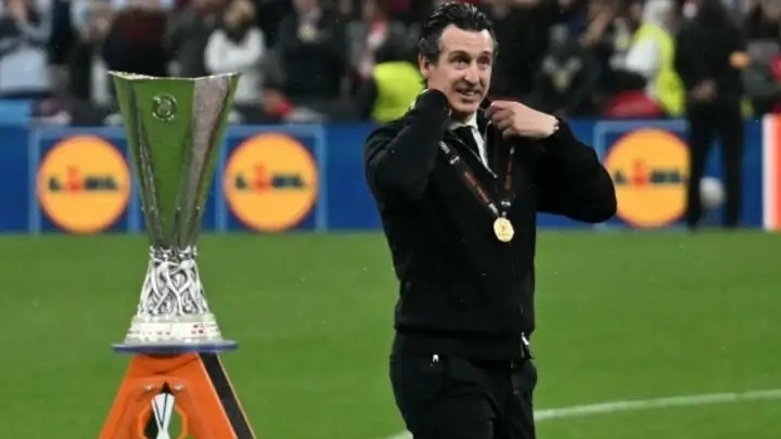 El récord histórico que rompió Unai Emery tras ganar la Europa League