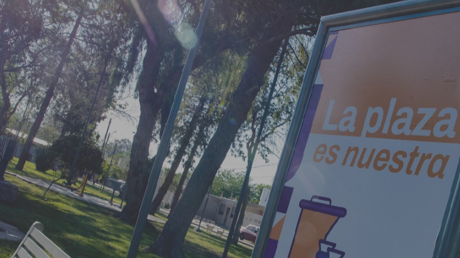 Capital intensifica mantenimiento en plazas, boulevares y espacios verdes