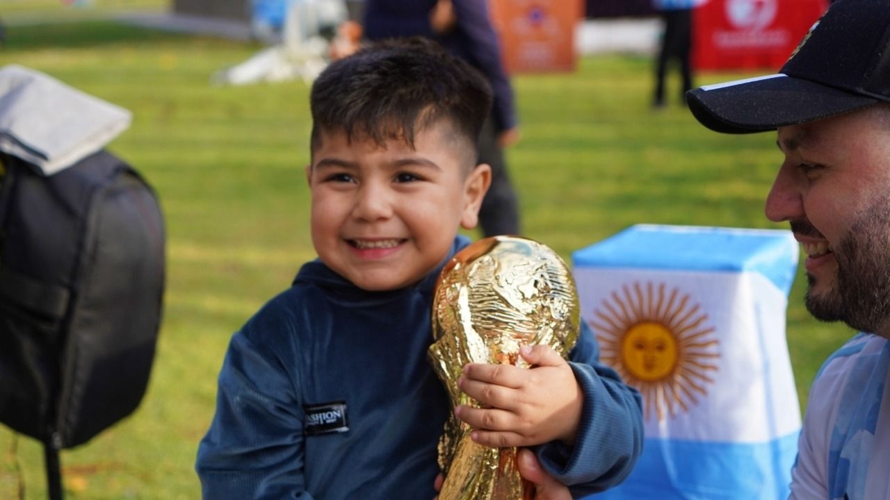 La Copa del Mundo fue el corazón de la Caravana mundialista del GRUPO HUARPE