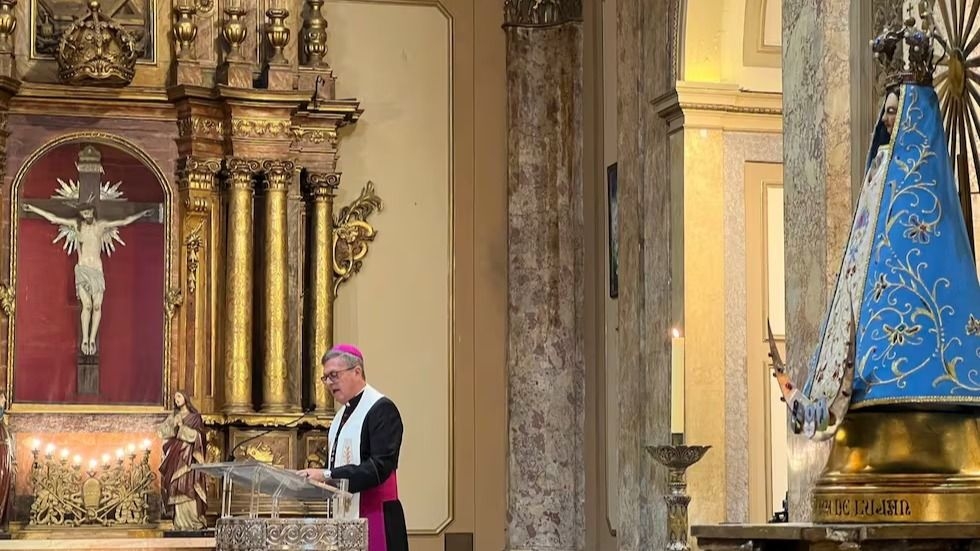 El pedido de García Cuerva en el Tedeum del 25 de Mayo