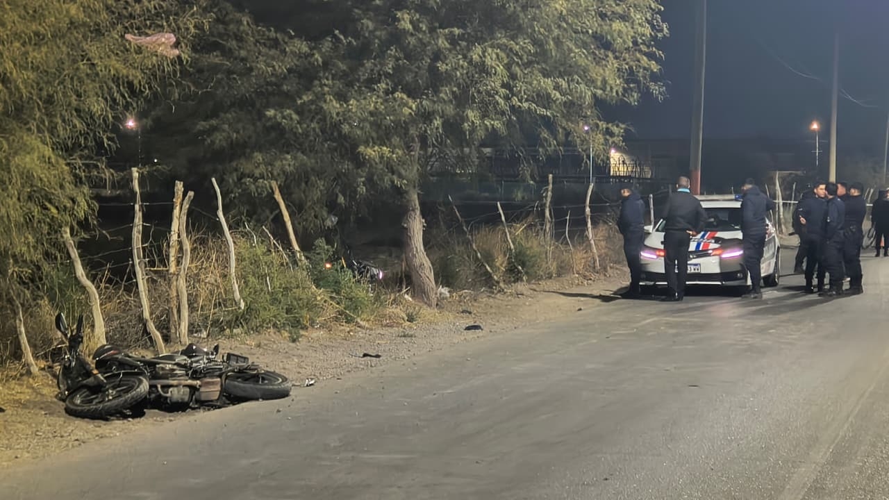 Identificaron al motociclista que murió en un choque en Chimbas