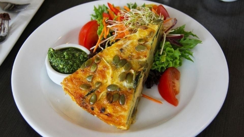 Un budín de verduras que se resuelve en solo 30 minutos de reloj