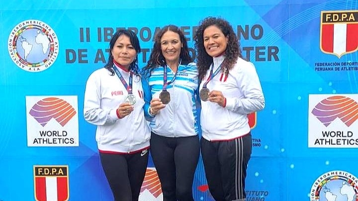 La sanjuanina Adriana Quiroga ganó 3 medallas de oro y 1de bronce en Perú