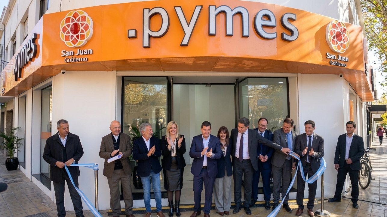 San Juan abrió una sede y lanzó créditos por $15.000 millones para pymes