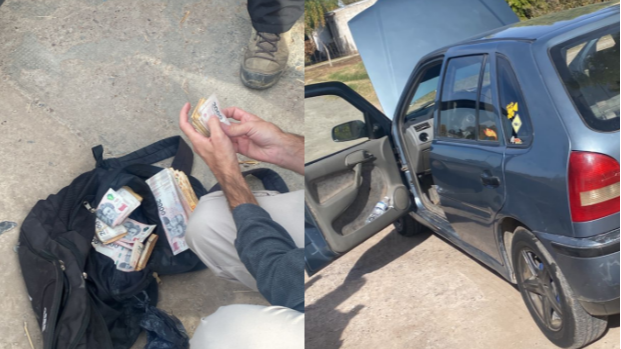 Quisieron escapar de un control policial y cayeron con droga en 9 de Julio