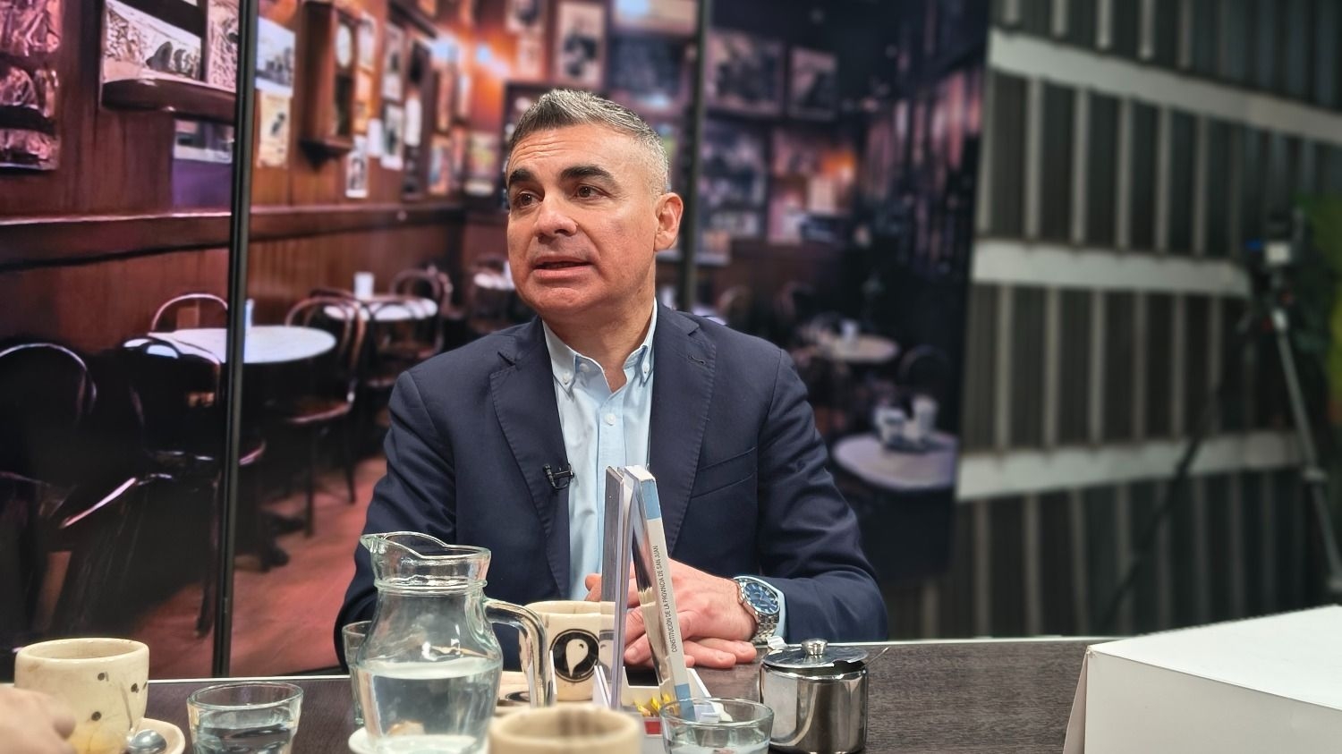 Gramajo habló de candidaturas en el PJ y defendió Chimbas