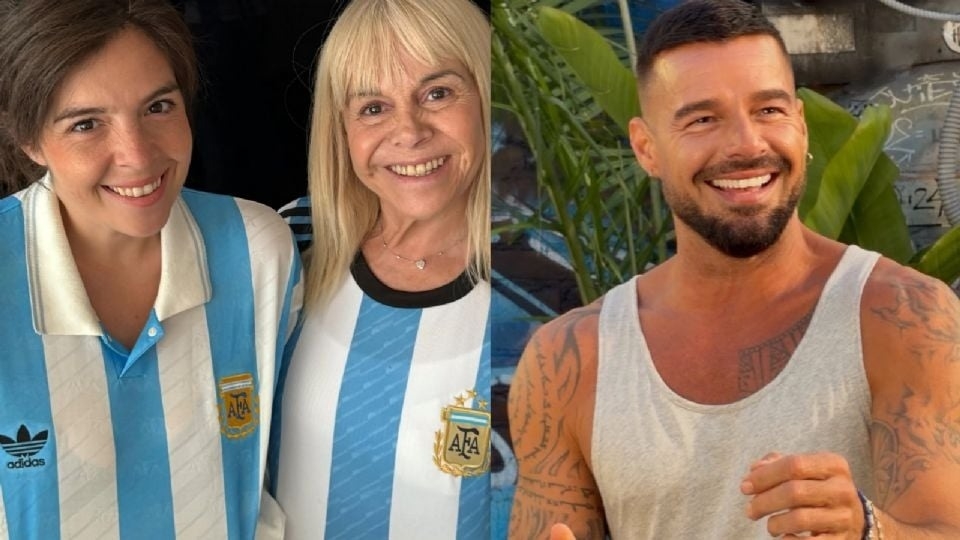 El día que Ricky Martin hizo enfurecer a Dalma en casa de Diego Maradona