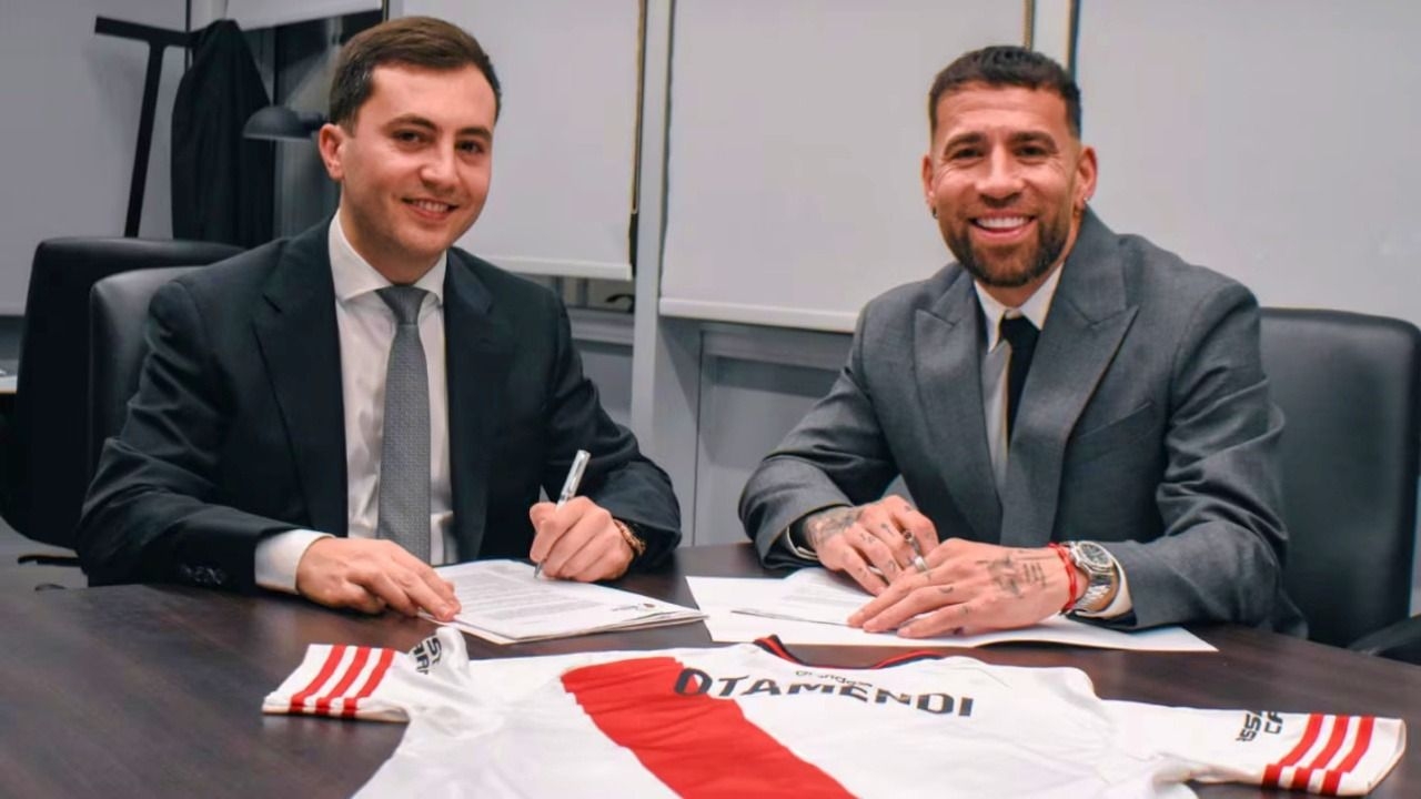 Otamendi firmó su contrato con River y llegará tras el Mundial 2026