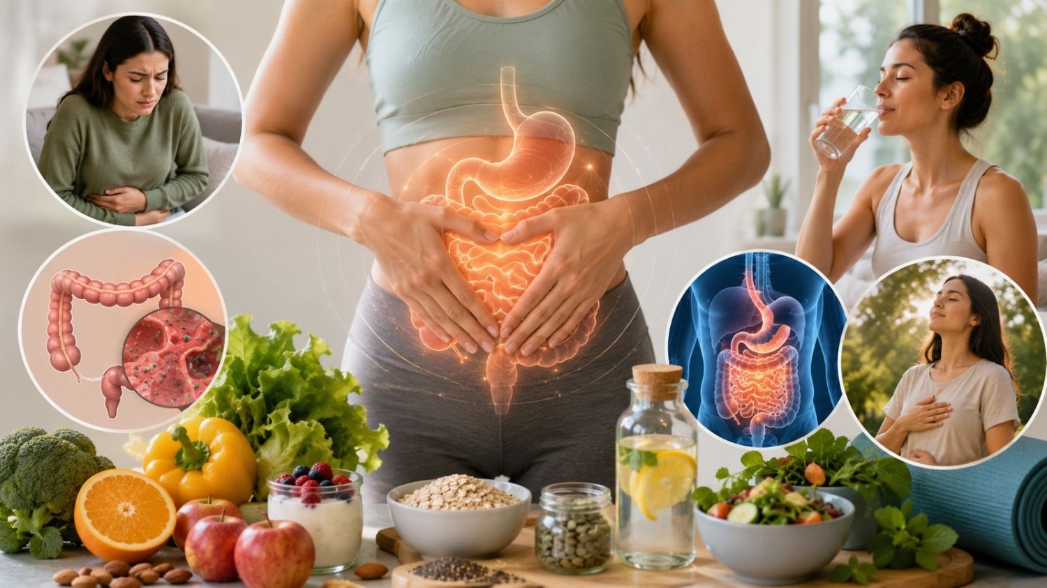 Las claves para cuidar el sistema digestivo y mejorar la calidad de vida
