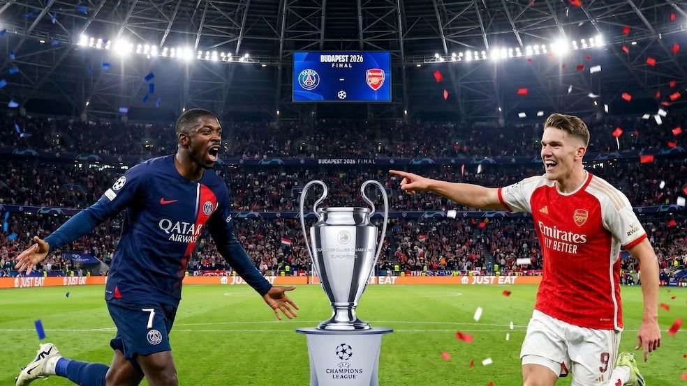 Paris Saint Germain y el Arsenal jugarán por la gran final de la Liga de Campeones de Europa