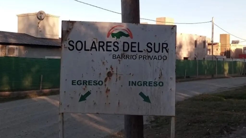 Robo de materiales de construcción en el Barrio Solares del Sur