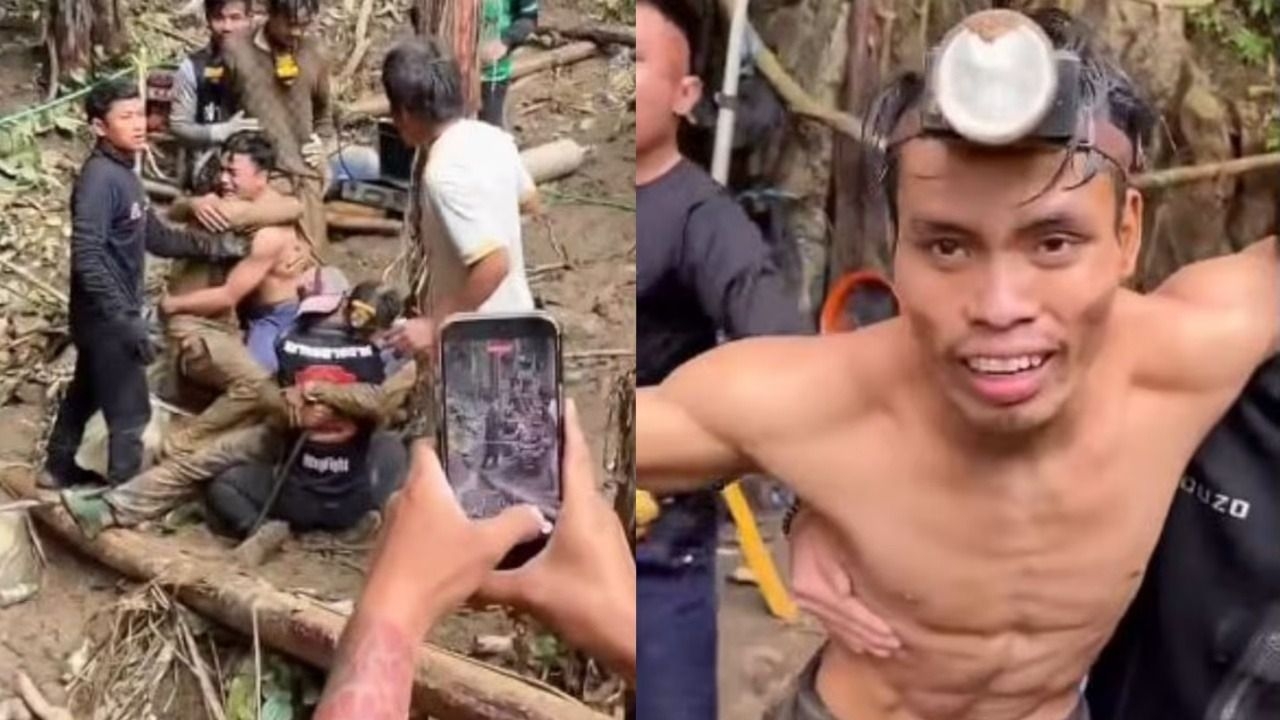 Rescataron a cinco mineros atrapados en la cueva de Laos y siguen buscando