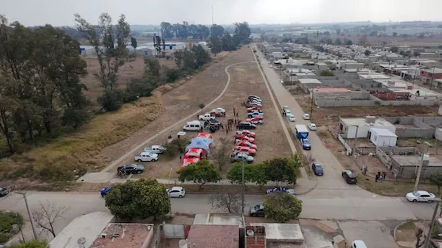 Cómo es el descampado en donde encontraron muerta a Agostina Vega