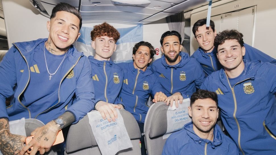 Argentina ya está en Kansas y arrancó la concentración mundialista