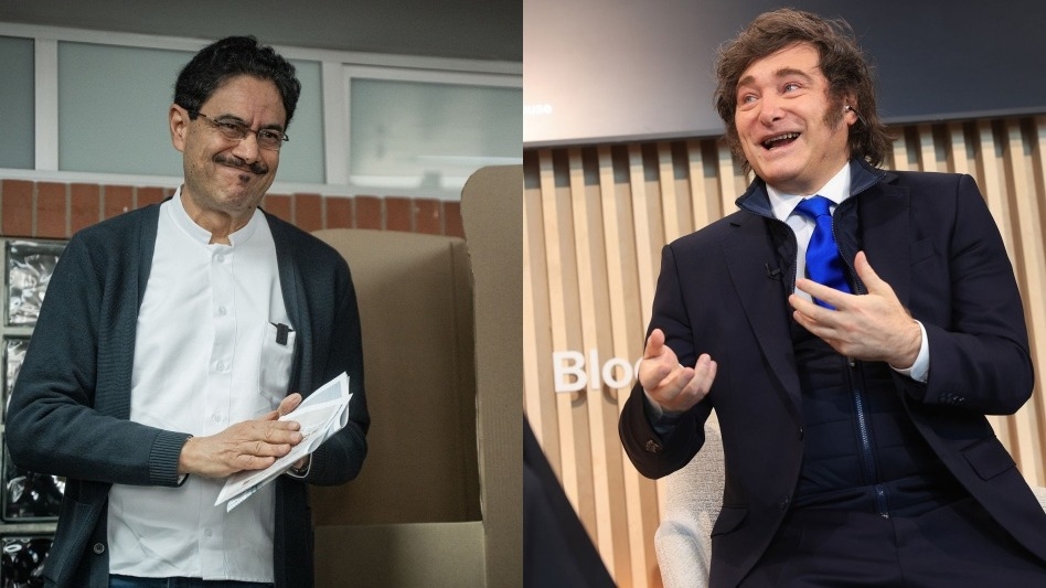Milei respaldó al candidato de ultraderecha tras la primera vuelta