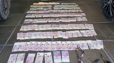 Dos hombres fueron detenidos con $63.000 y cocaína 