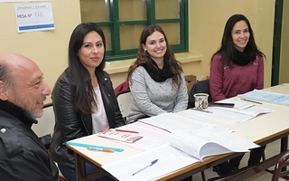 En la ETOA, las elecciones comenzaron con puntualidad 