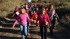 Movidos por la fe, crearon una gruta en honor a San Expedito 
