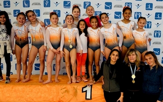 Sanjuaninas brillaron en el Torneo Nacional de Gimnasia Artística