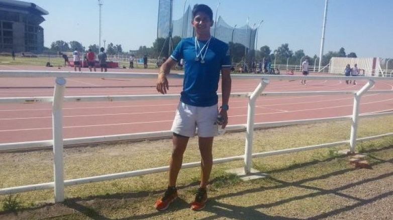 Renzo Varoni, el joven atleta caucetero que crece desde la constancia