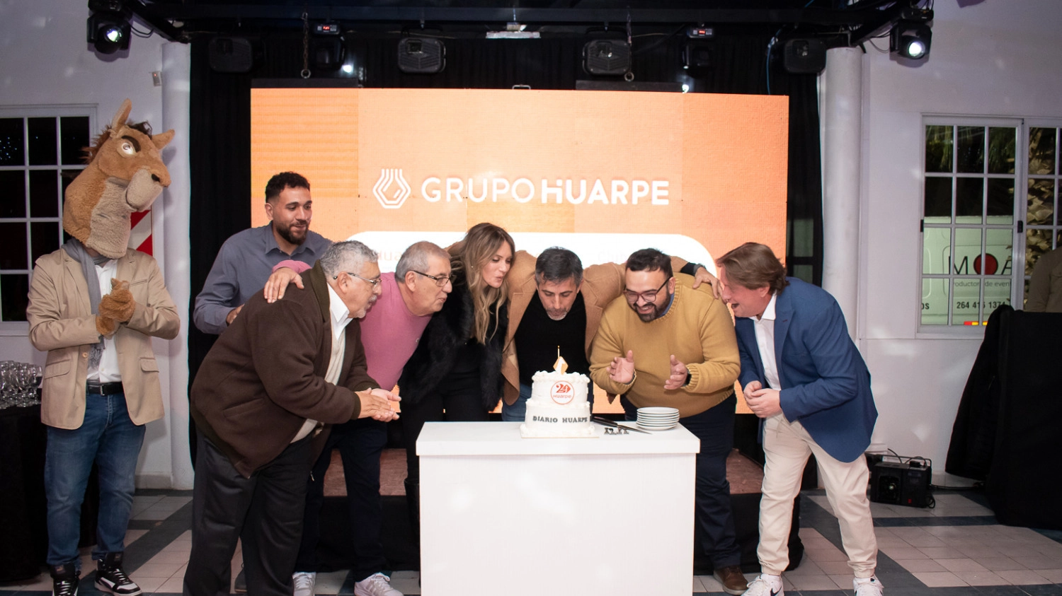 20 años de GRUPO HUARPE: trabajo, crecimiento y una noche para el recuerdo 20 años de GRUPO HUARPE: trabajo, crecimiento y una noche para el recuerdo