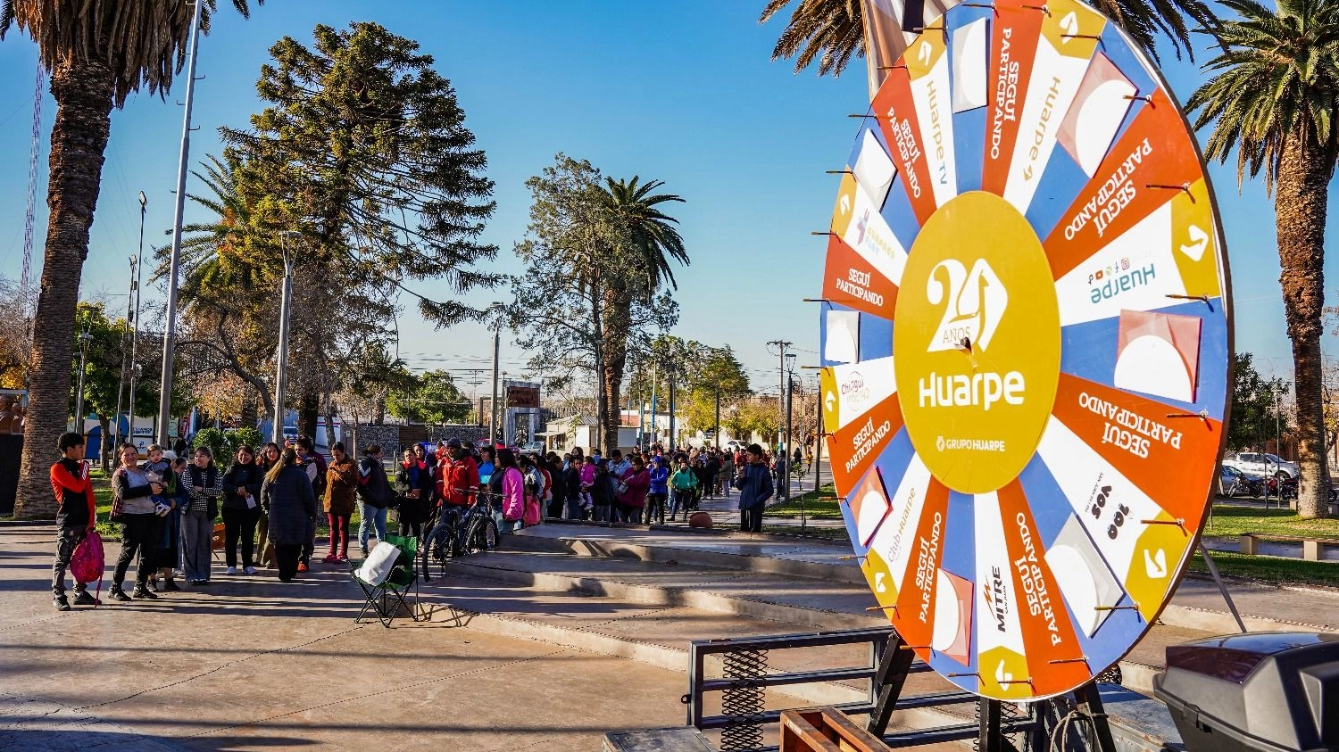 La Ruleta del HUARPE llega a Angaco, San Martín y Rawson este jueves 10