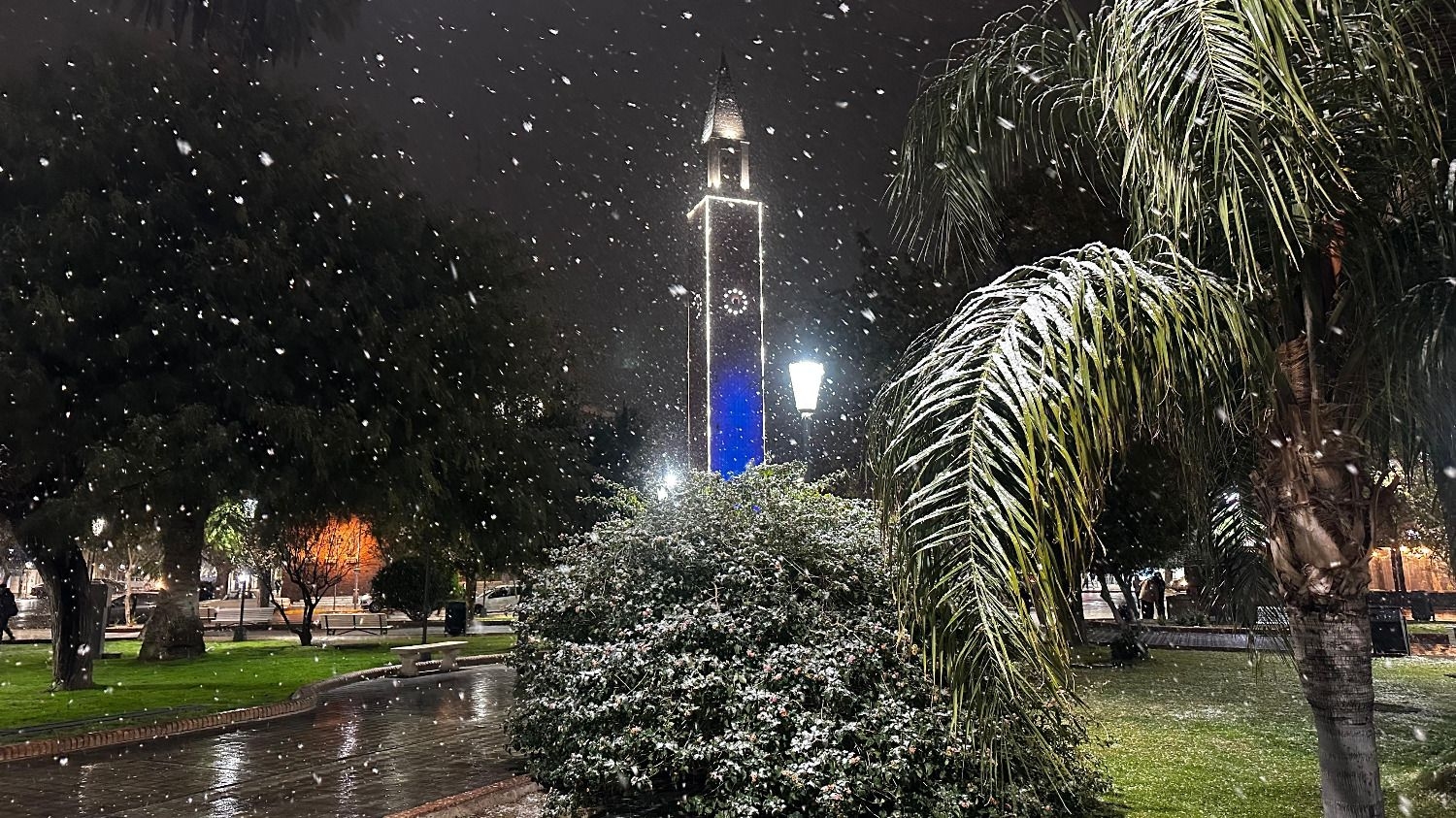 Emitieron alerta por nevadas en seis departamentos de San Juan