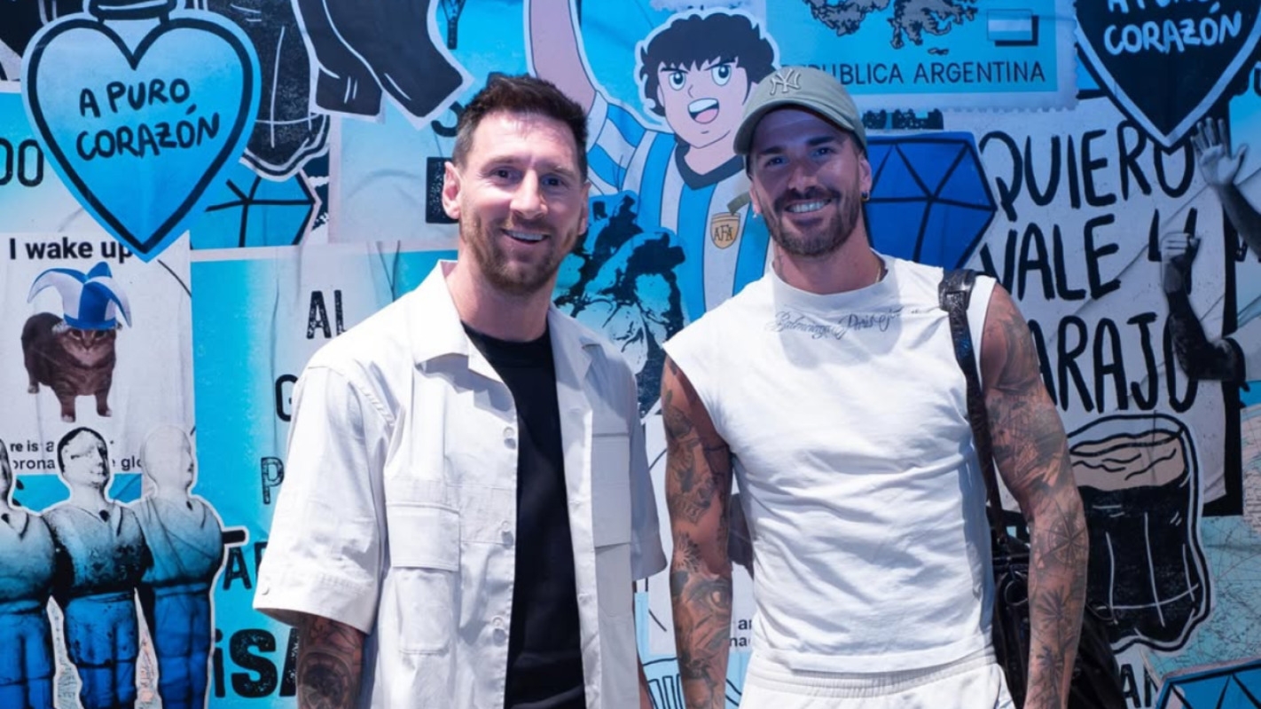 Messi llegó a Kansas y se sumó a la Selección para buscar la cuarta