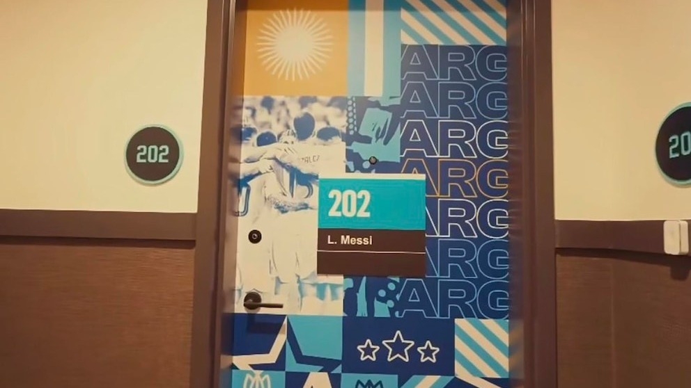 El detalle en la habitación de Messi en Kansas que ilusiona a la Argentina