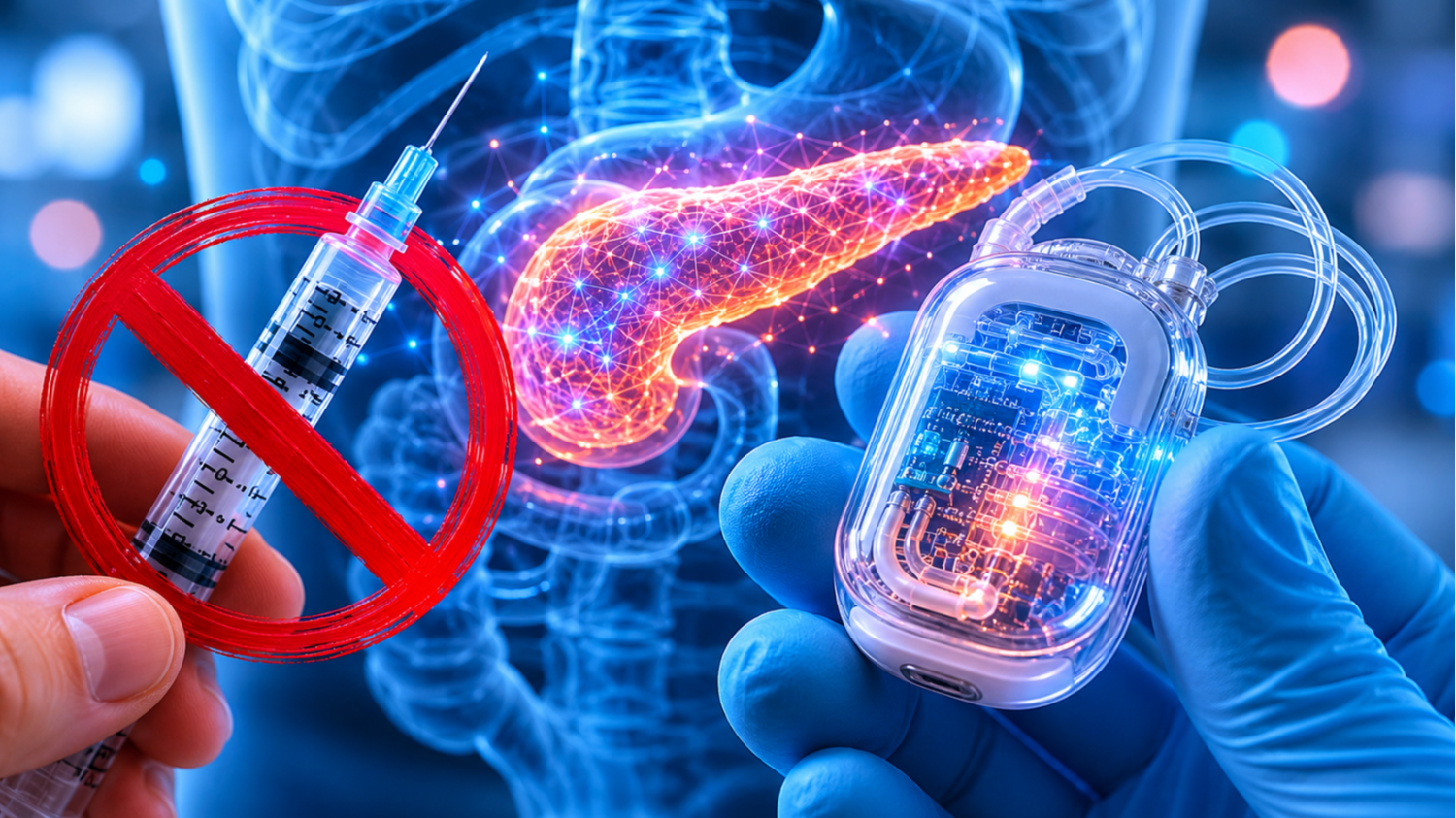Crean un páncreas artificial que podría reemplazar la insulina diaria
