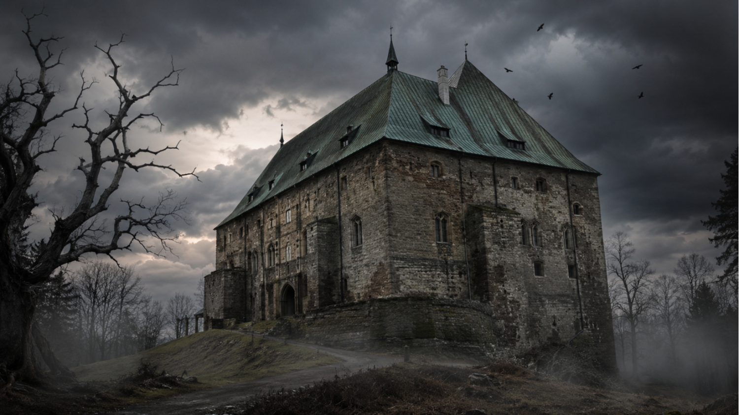 El castillo de Houská y la leyenda de la puerta al infierno