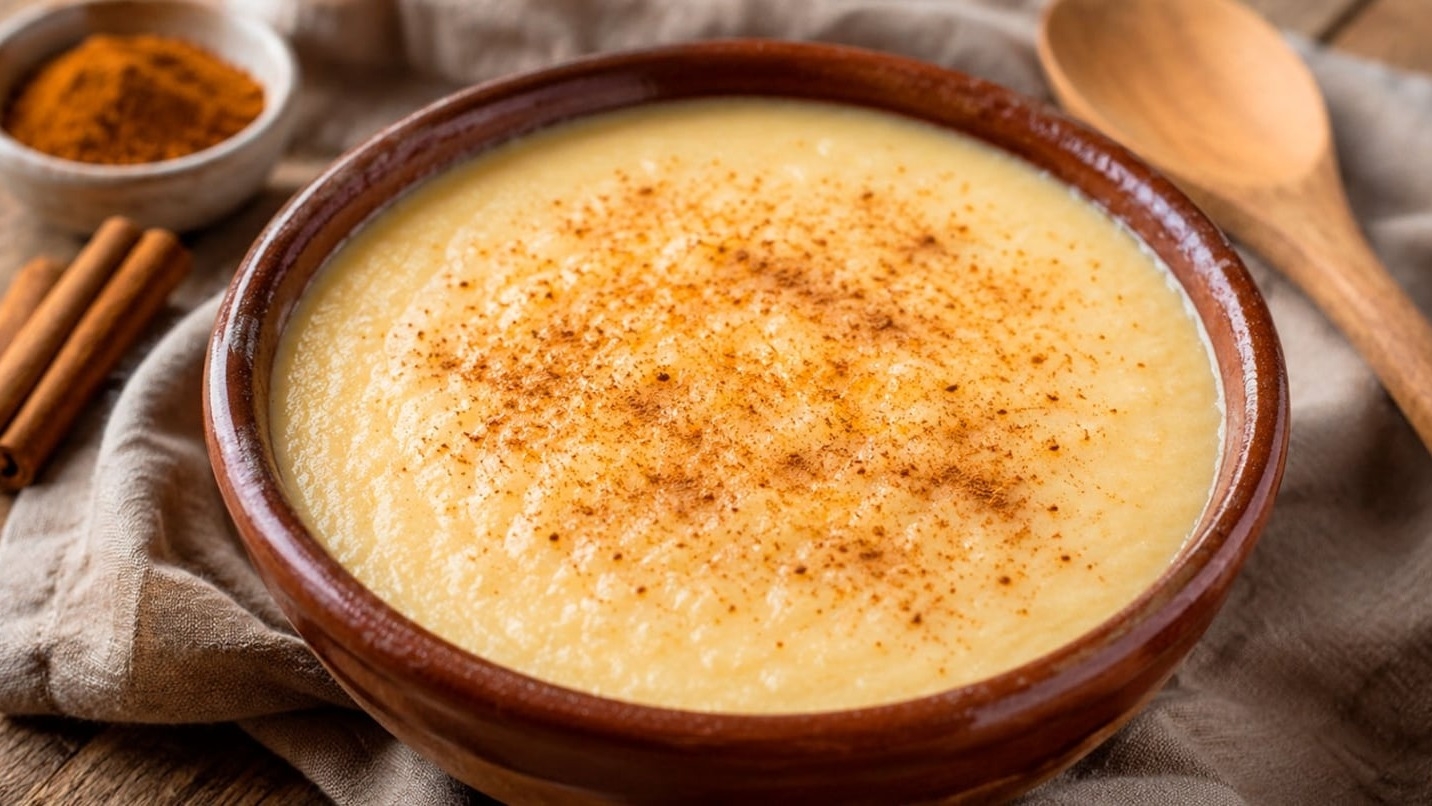 Receta de polenta dulce cremosa y barata para los días de frío