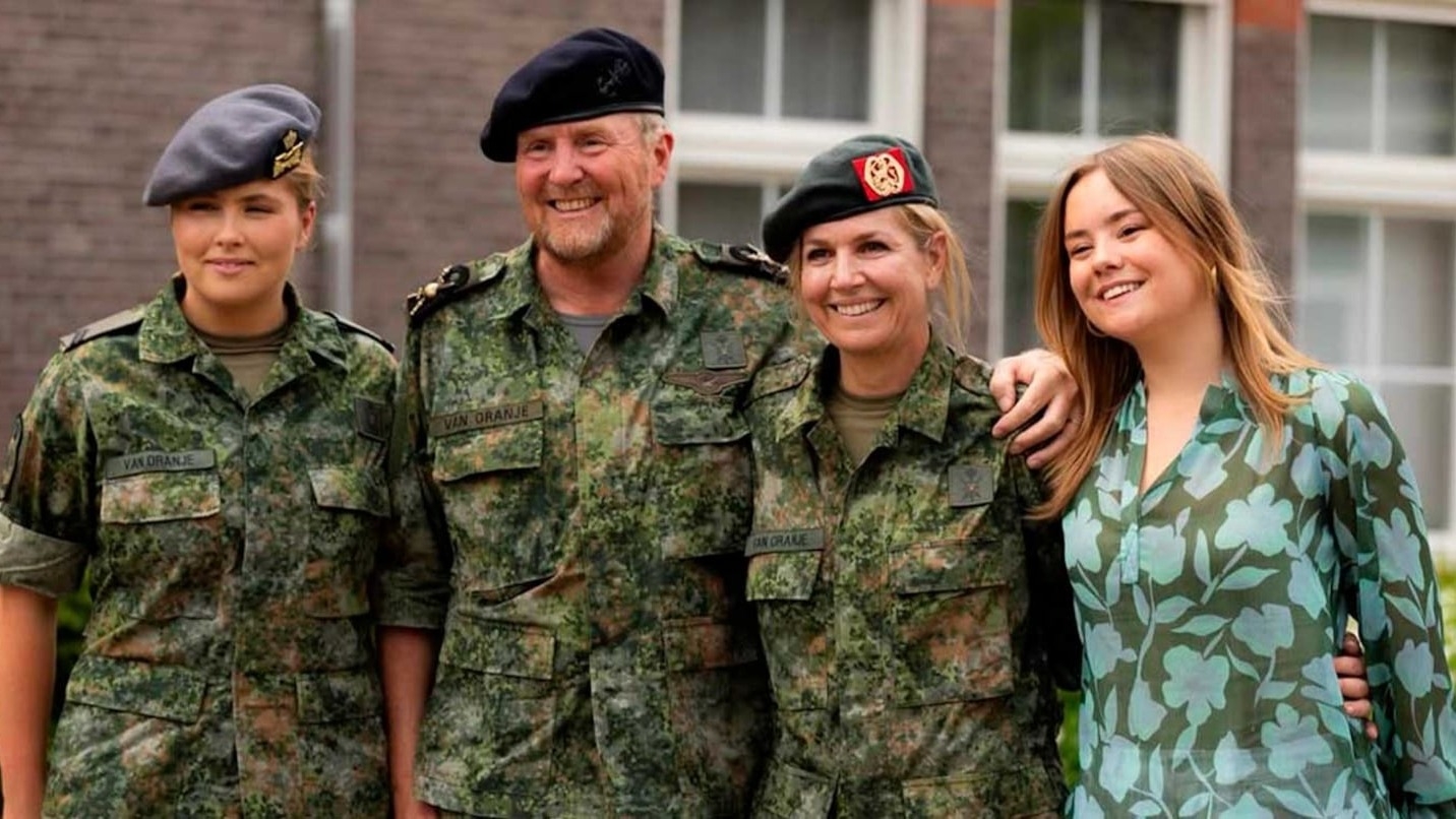 Máxima Zorreguieta se unió al Ejército de Países Bajos a los 55 años