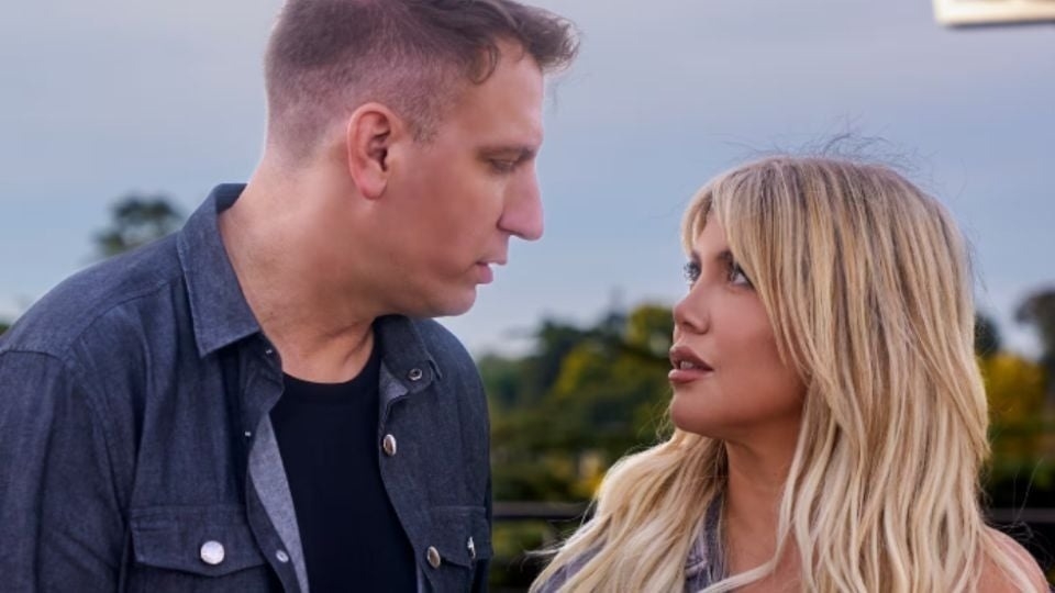 Revelaron que el beso de Wanda Nara y Maxi López fue hecho con IA