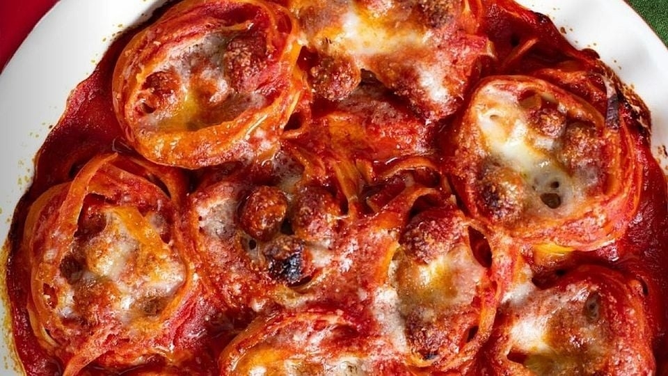 Cómo hacer tagliatelle al horno con salchicha parrillera paso a paso