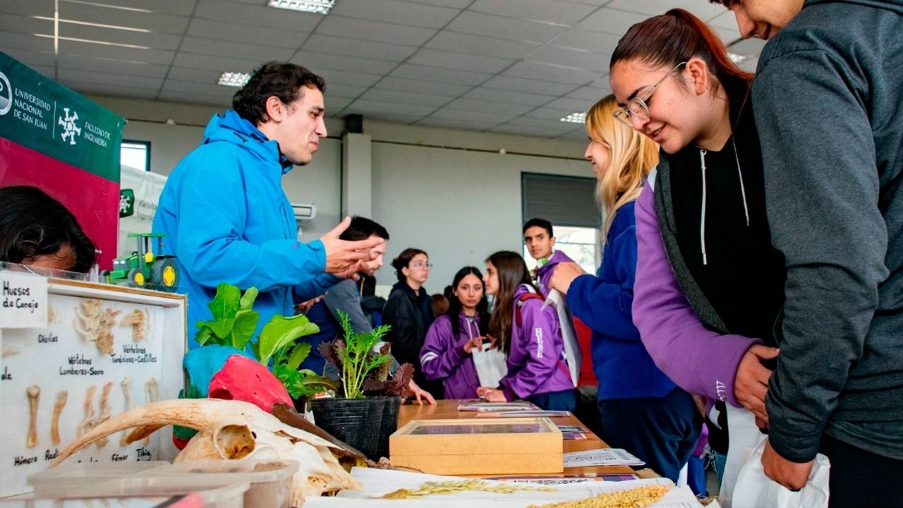 La Feria Educativa de la UNSJ rompió un récord de visita con casi 10.000 estudiantes