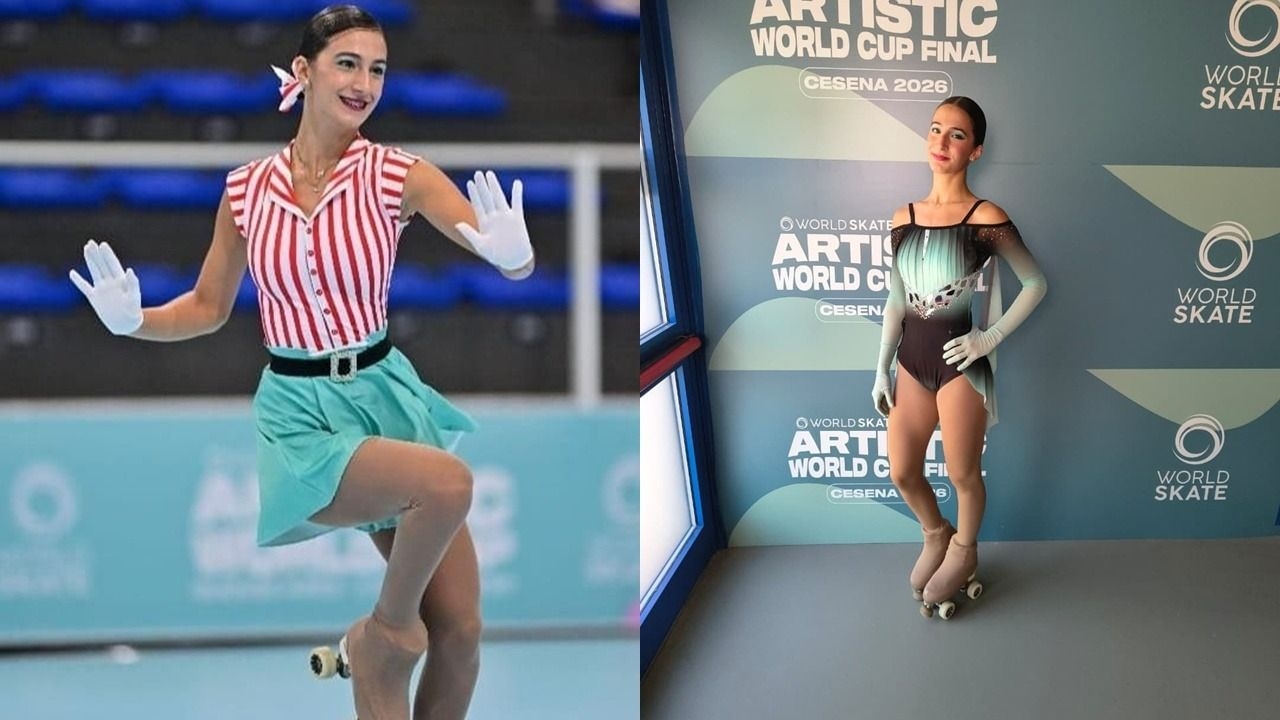 Una sanjuanina hizo historia y se consagró subcampeona mundial de patinaje artístico
